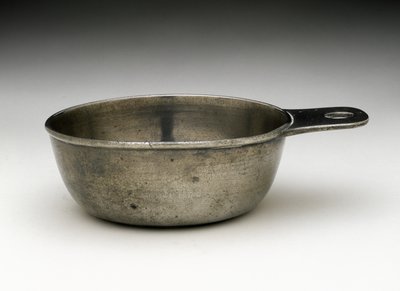 Porringer, c. 1780-1790 by Elisha (attr.to) Kirk