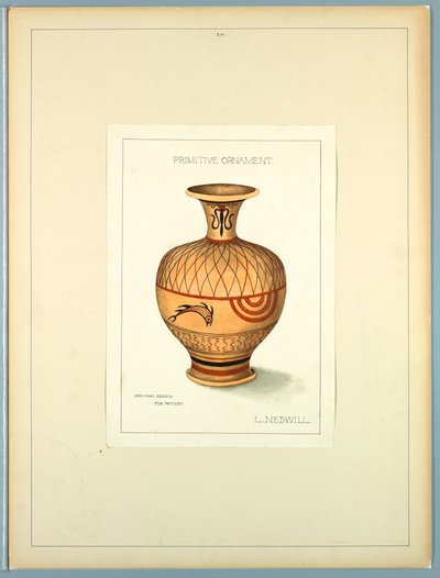 Portfolio, Historic Ornament by Elizabeth A. Nedwill