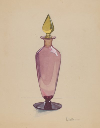 Cologne Bottle by Elizabeth Dimling