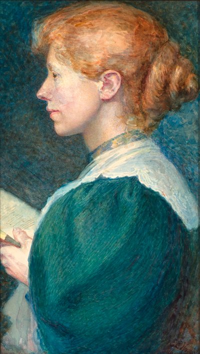 Reflections (Self Portrait) by Elizabeth Ellen Houghton
