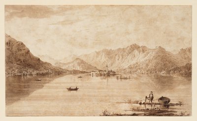 Lago Maggiore & Isola Superiore by Elizabeth Frances Batty