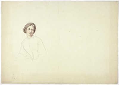 Study for Female Portrait by Elizabeth Murray