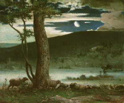 The Midnight Moon by Elliot Daingerfield