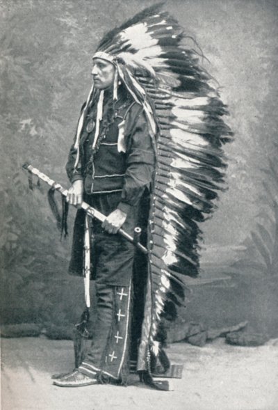 North American Indian by Elliott and Fry