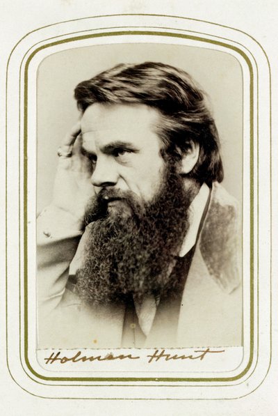 William Holman Hunt, English Artist by Elliott and Fry
