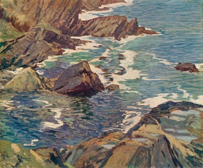 A Cornish Cove by Elmer Schofield