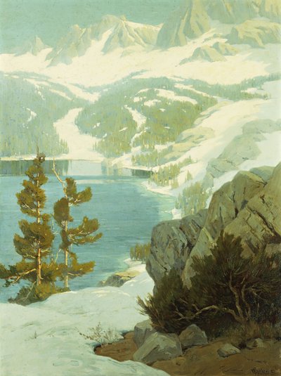 Lake George, Sierra Nevada by Elmer Wachtel