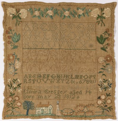 Sampler by Elmira Cressey