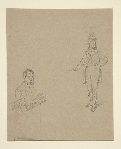 Two Men by Emanuel Gottlieb Leutze
