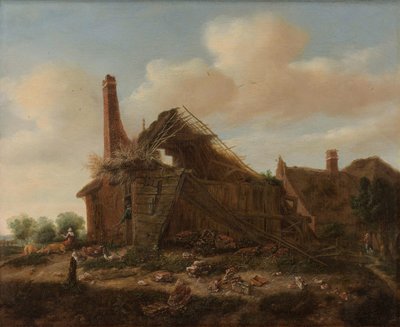 Farmhouse in Ruins by Emanuel Murant