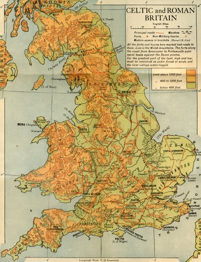 Celtic and Roman Britain by Emery Walker