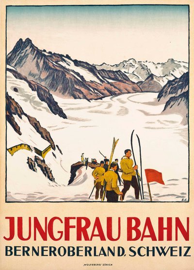 Jungfrau Railway by Emil Cardinaux