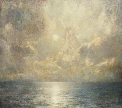 Moonlit Seascape by Emil Carlsen