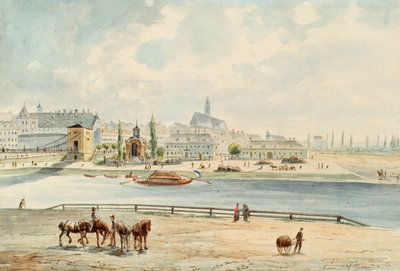 The Schanzel Toll in Vienna by Emil Hütter