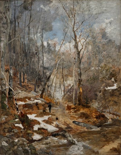 February Mood – Early Spring in the Vienna Woods by Emil Jakob Schindler