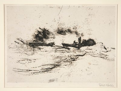 Tugboat by Emil Nolde
