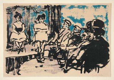Tingel-Tangel III by Emil Nolde