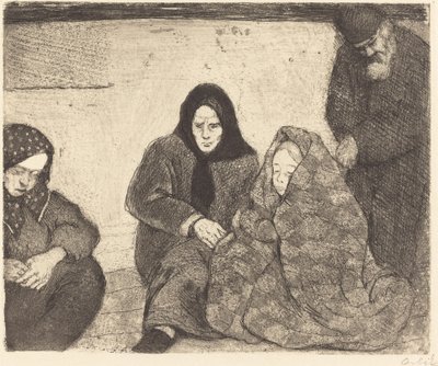 Emigrants by Emil Orlik
