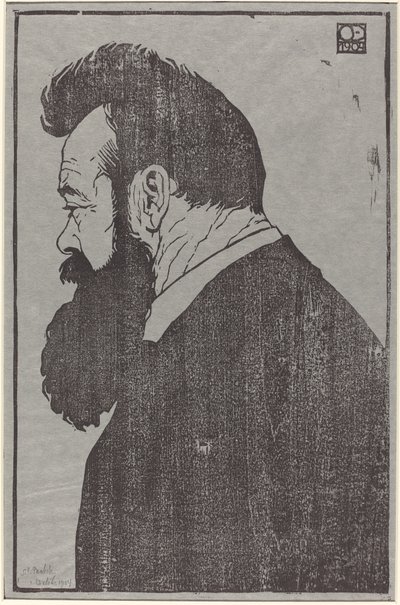Ferdinand Hodler by Emil Orlik