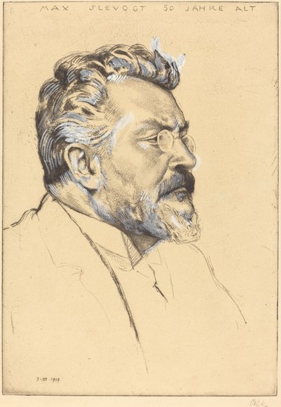 Max Slevogt by Emil Orlik