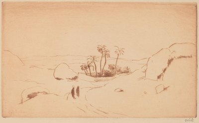 Oasis in the Desert by Emil Orlik