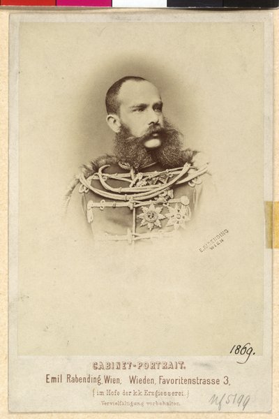 Emperor of Austria Franz Joseph I by Emil Rabending