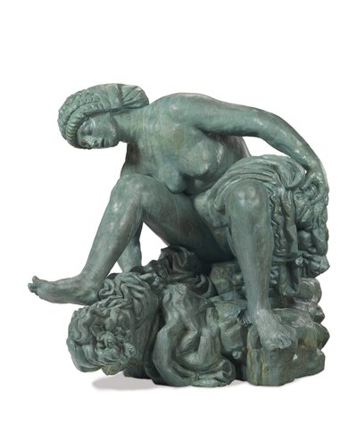Large Crouching Bather by Emile Antoine Bourdelle