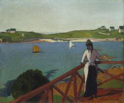 Afternoon at Saint-Briac by Emile Bernard