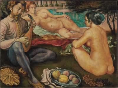 Court of Love by Emile Bernard
