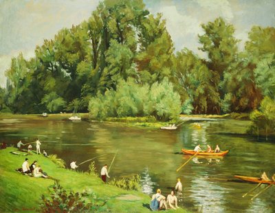 Edge of the Marne by Emile Bernard