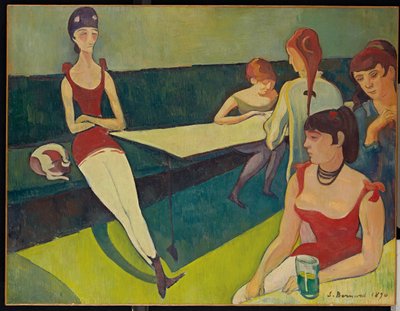 The Salon by Emile Bernard