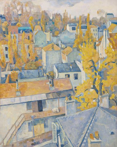 Rooftop View by Emile Bernard