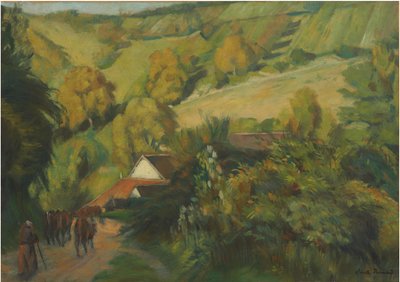 The Descent to Molosmes by Emile Bernard