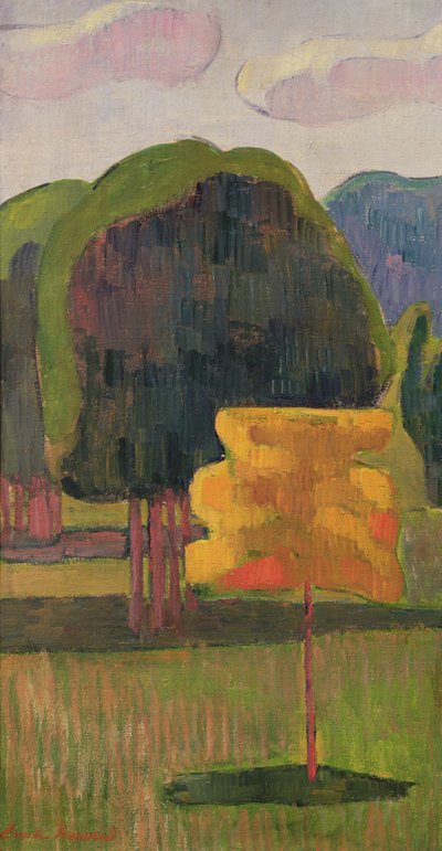 The Yellow Tree by Emile Bernard
