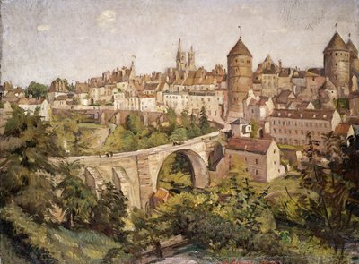 Yonne Landscape by Emile Bernard