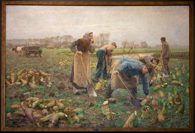 Beet Harvest by Emile Claus