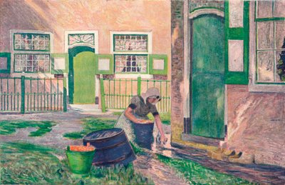 Farm in Zud-Beveland by Emile Claus