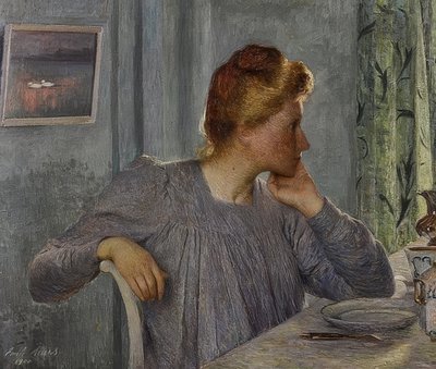 Woman by Emile Claus