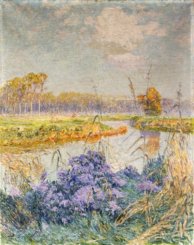 La Lys, c. 1902 by Emile Claus