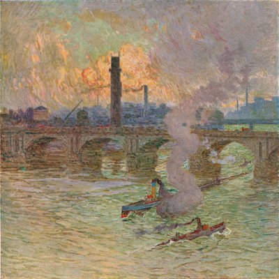 Rough Weather, c1917 by Emile Claus