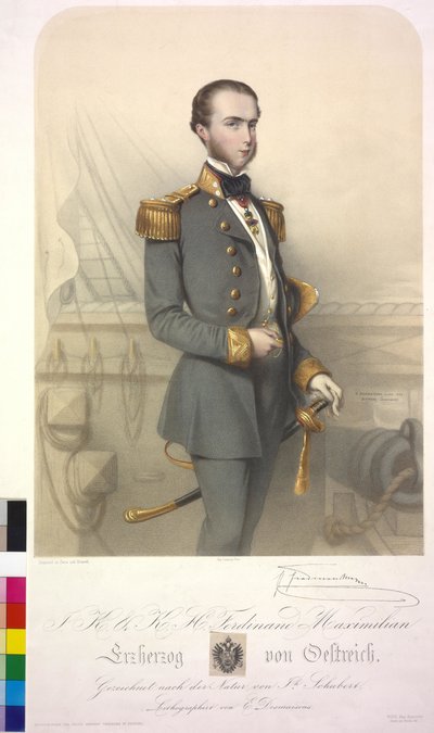 Archduke Ferdinand Maximilian of Austria by Emile Desmaisons