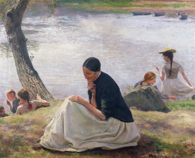 Souvenir, 1891 by Emile Friant