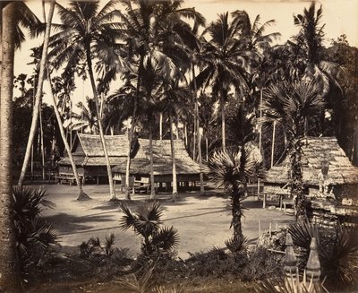 Bonzerie de la Grande Pagode by Emile Gsell