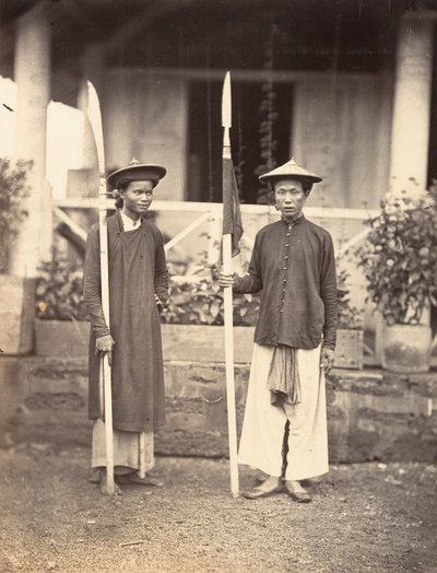 Matas Miliciens Indigenes by Emile Gsell