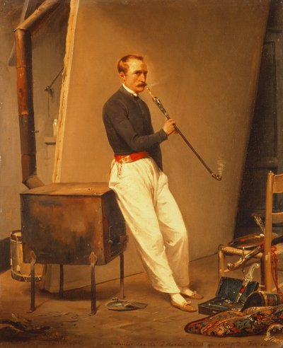 Self Portrait by Emile Jean Horace Vernet