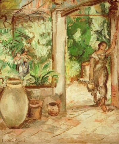 Woman with Jug by Emile Othon Friesz