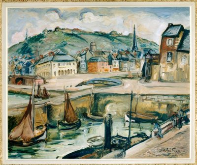 Honfleur by Emile Othon Friesz