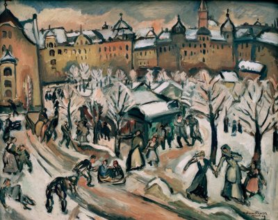 Snow in Munich by Emile Othon Friesz