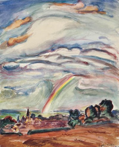 The Rainbow. Montiullier by Emile Othon Friesz