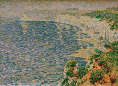 View of the Cliffs at Étretat by Emile Schuffenecker